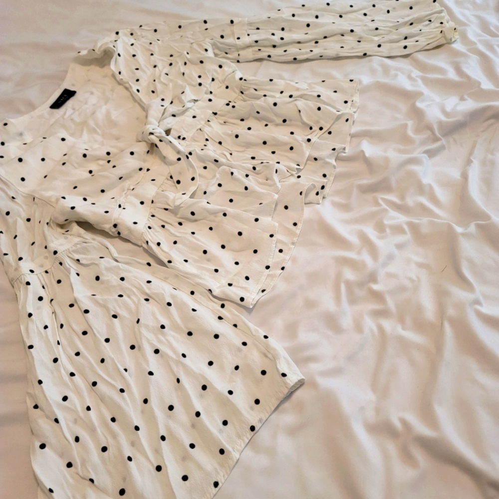 Polka Dot Crop Top